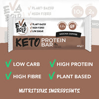 Coffee Mocha Keto Protein Bars (X12)