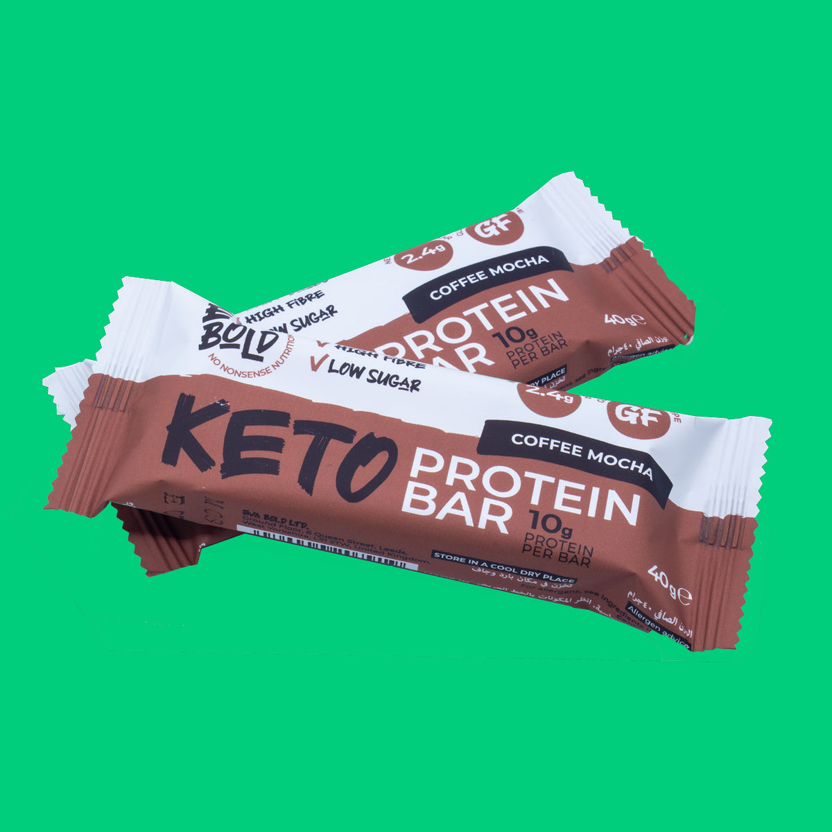 Coffee Mocha Keto Protein Bars (X12)