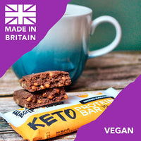 salted caramel vegan keto bars